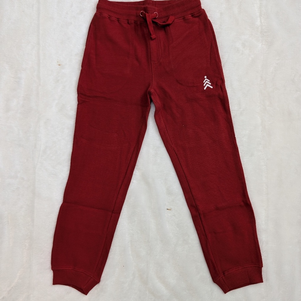 Maroon Slim-Fit Jogger Pants – Everyday Comfort with Urban Style 8/9